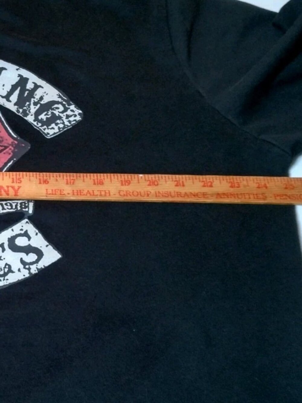The Rolling Stones Sweatshirt Large Black Rock N Roll Band Tongue And Lips - Picture 7 of 9